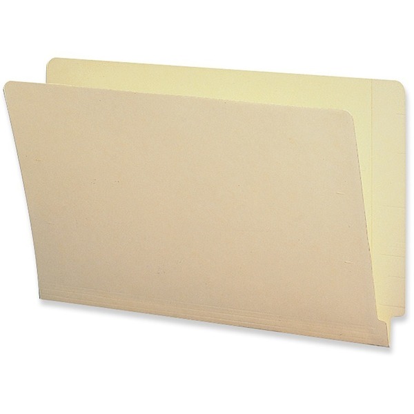 Business Source 2 Ply End Tab Manila File Folders Legal, PK100 17255